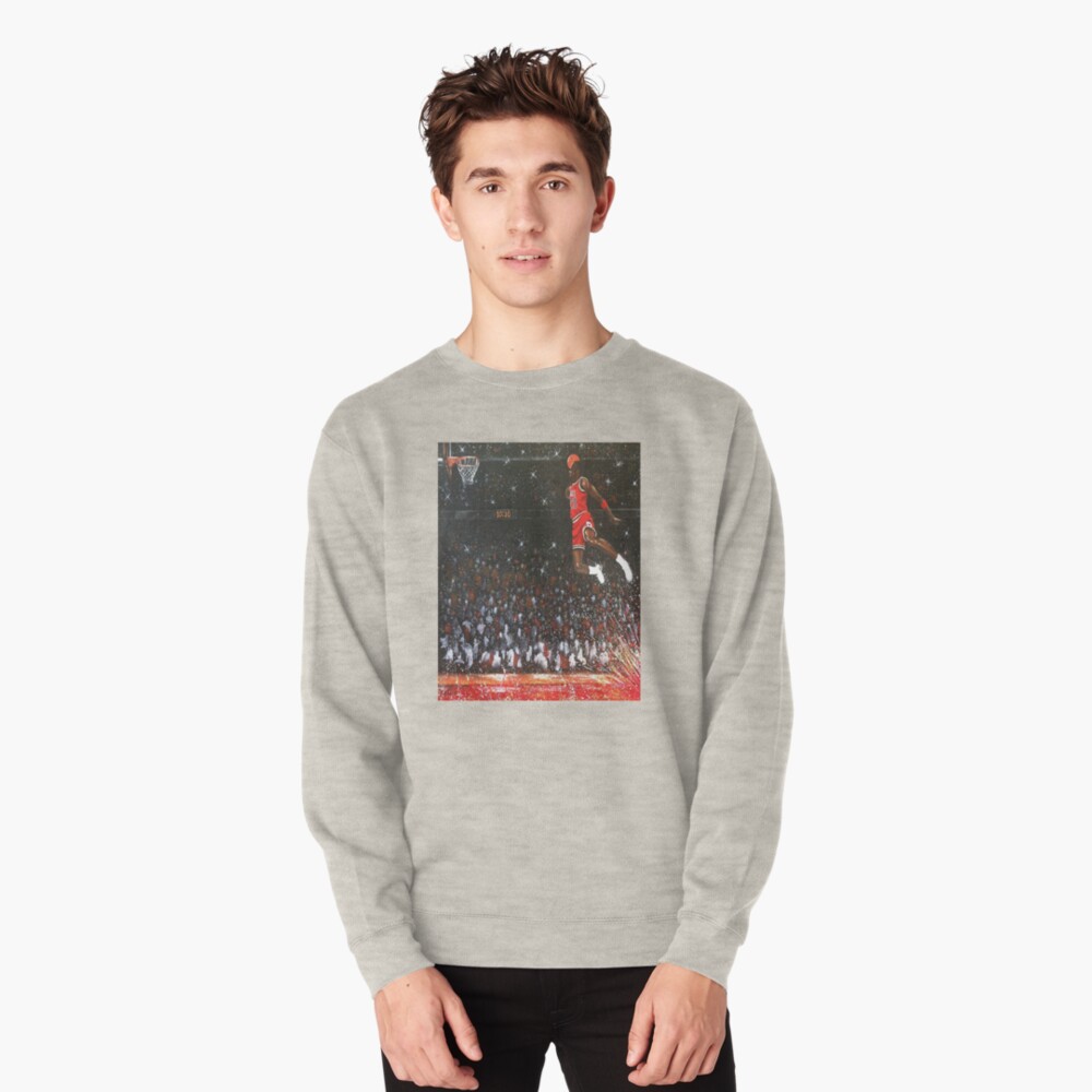 black and red jordan sweater