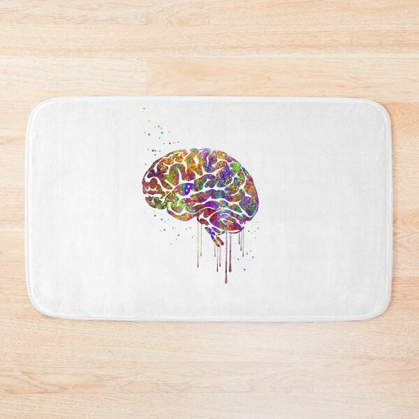 Item preview, Brain anatomy, medical art, watercolor Brain designed and sold by Rosaliartbook.