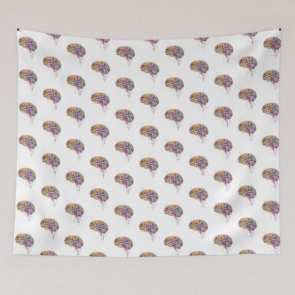 Item preview, Brain anatomy, medical art, watercolor Brain designed and sold by Rosaliartbook.