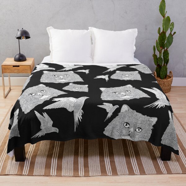 Item preview, Cats and Birds designed and sold by Flower Magic .