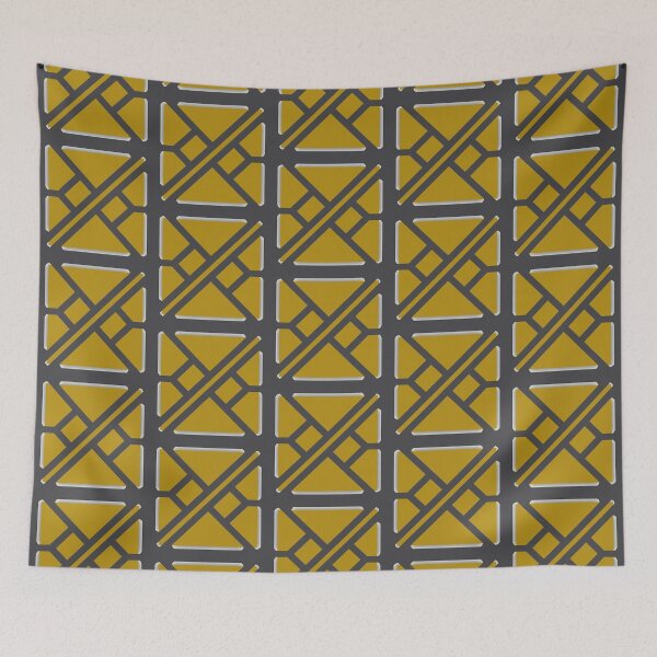 Item preview, Black "cobogó" square pattern - no glow - version two designed and sold by wagnerps.