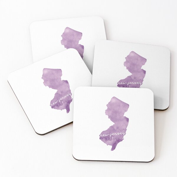 Item preview, New Jersey Purple Watercolor designed and sold by jamiemaher15.