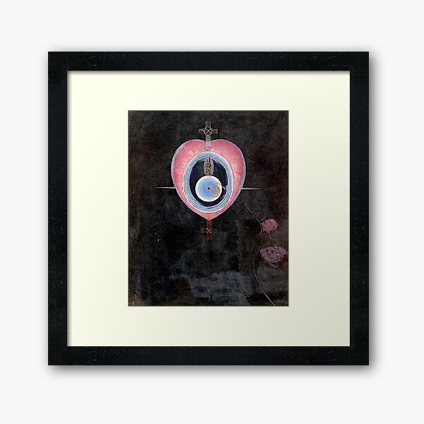Klint - The Dove, No. 09 Framed Art Print
