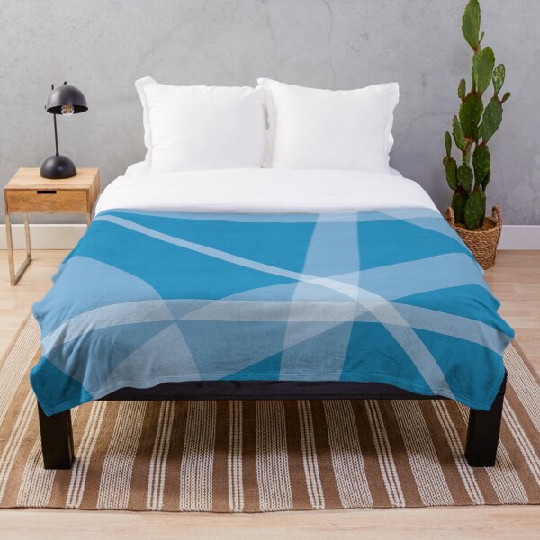Aperçu de l'œuvre Formes en bleu créée et vendue par DesignsAndStuff.