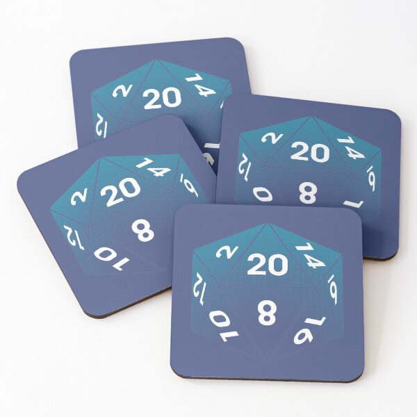 Item preview, Crit Success - Blue designed and sold by jklettdesigns.