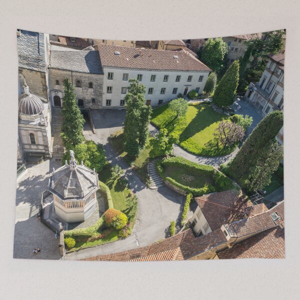 Item preview, Octagonal Baptistery and Private Garden - Citta Alta Upper Town in Bergamo Lombardy Italy designed and sold by Georgia Mizuleva.
