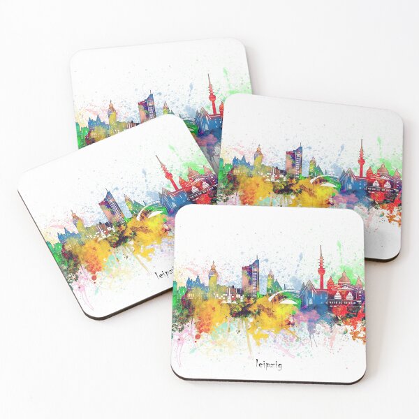 Item preview, leipzig skyline designed and sold by BekimART.
