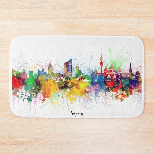 Item preview, leipzig skyline designed and sold by BekimART.