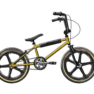 Bmx negro con dorado hot sale