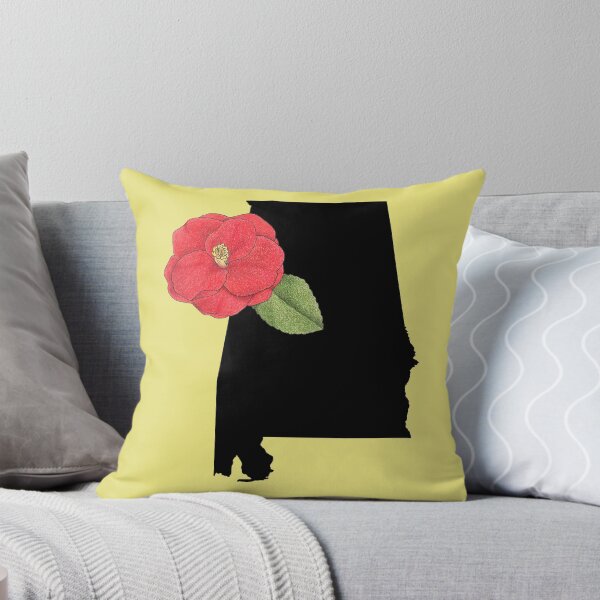 Item preview, Alabama Silhouette and Flower  designed and sold by UrsulaRodgers.