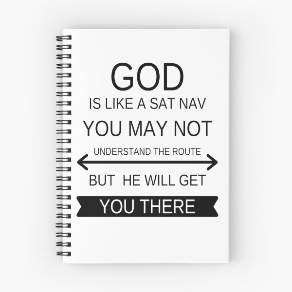 Item preview, God is like a Sat Nav  designed and sold by Isha Dibua.