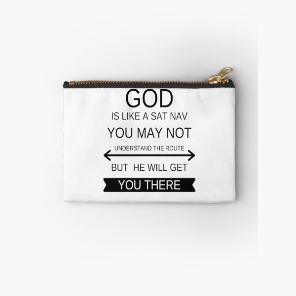 Item preview, God is like a Sat Nav  designed and sold by Isha Dibua.