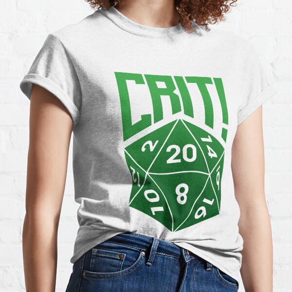 Crit Success - Green Classic T-Shirt