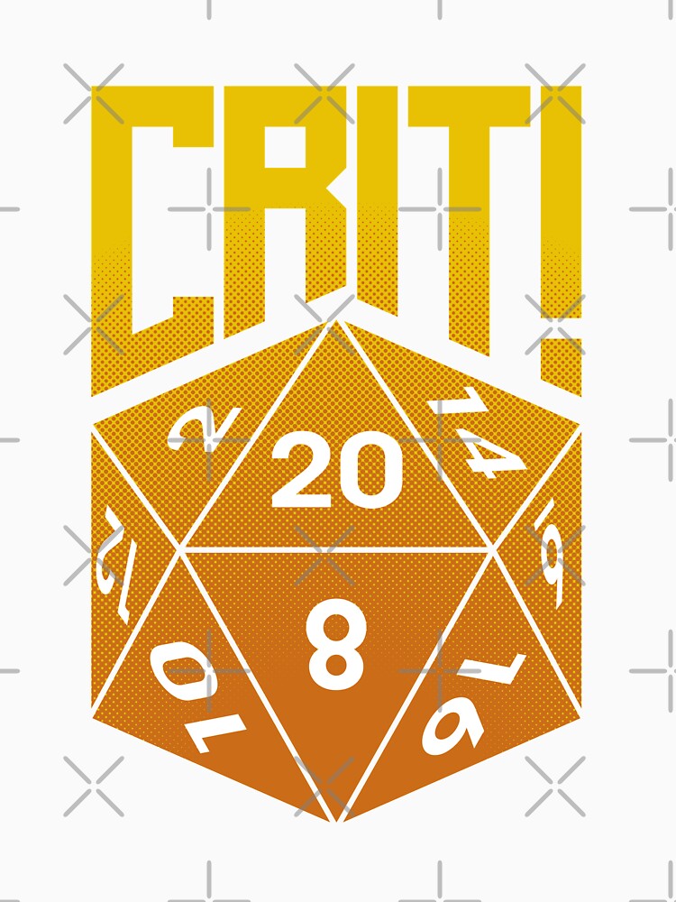 Crit Success - Yellow by jklettdesigns