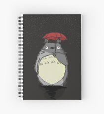 Totoro Snow fall Spiral Notebook