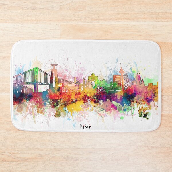 Item preview, lisbon skyline designed and sold by BekimART.