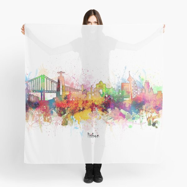 Item preview, lisbon skyline designed and sold by BekimART.