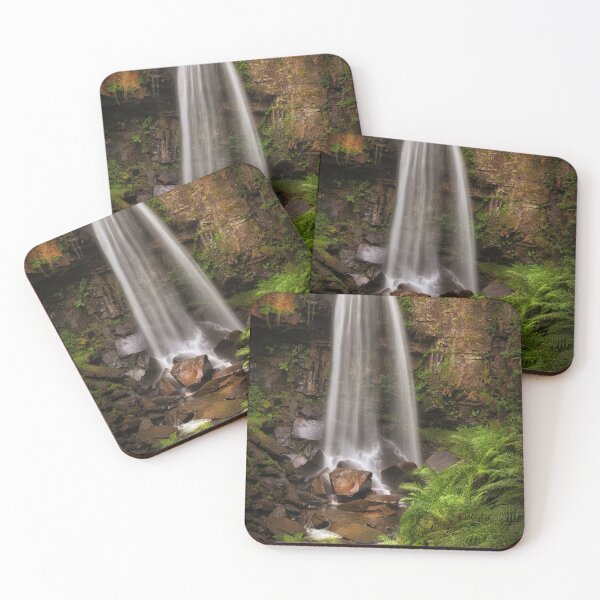 Item preview, Waterfall and ferns at Melincourt designed and sold by Leighton Collins.