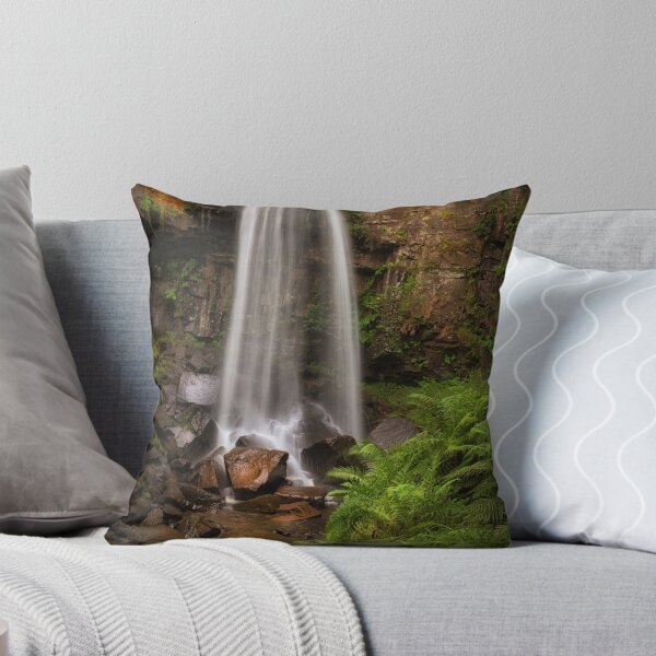 Item preview, Waterfall and ferns at Melincourt designed and sold by Leighton Collins.