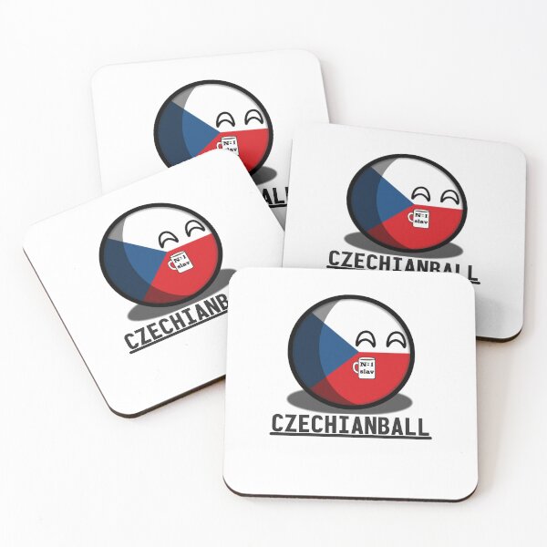 Item preview, Czechianball holding a mug with text! designed and sold by Czechianball.