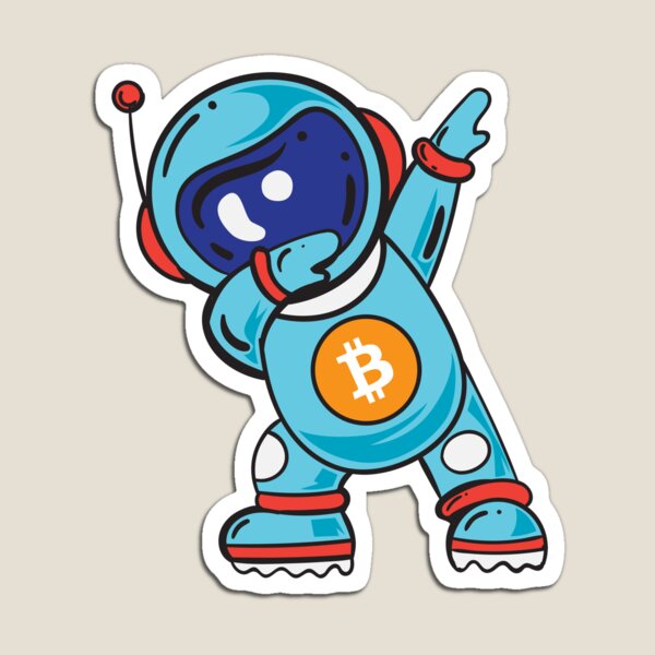Item preview, Dabbing Bitcoin Astronaut designed and sold by sealdesign.