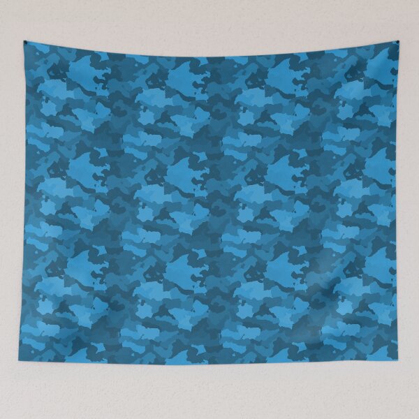 Item preview, Blue Camouflage Print designed and sold by BigAl3D.