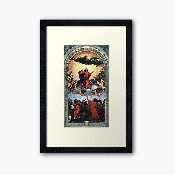 Item preview, Assumption of Mary - Titian - c1516 designed and sold by CrankyOldDude.