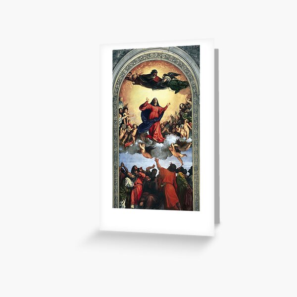Item preview, Assumption of Mary - Titian - c1516 designed and sold by CrankyOldDude.
