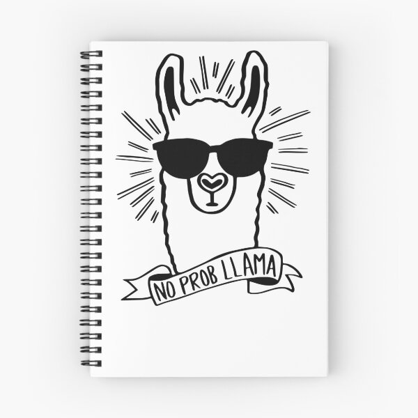 Item preview, No Problama Problem llama graphic tee t shirt designed and sold by TocaLuna.