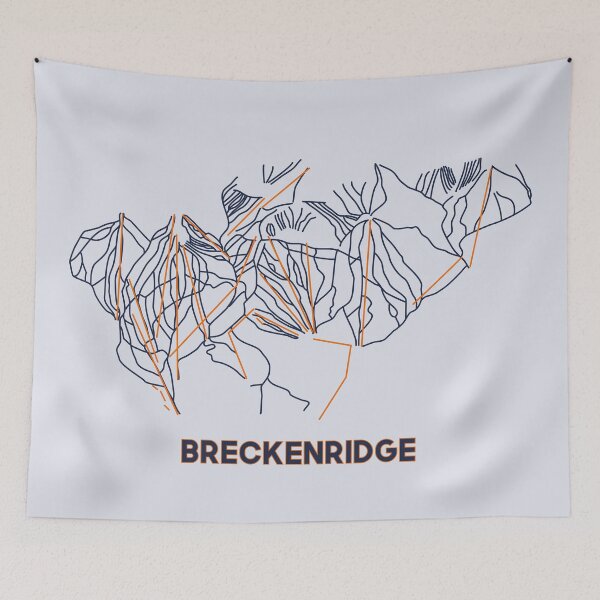 Item preview, Breckenridge Trail Map designed and sold by ChasingGnarnia.