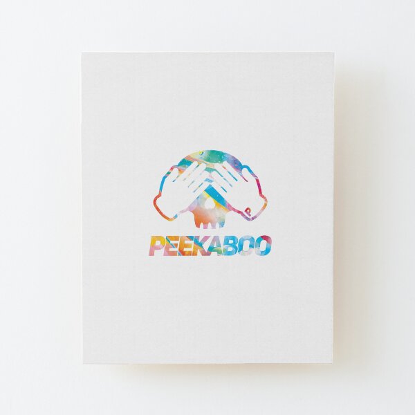 Peekaboo Wood Mounted Print