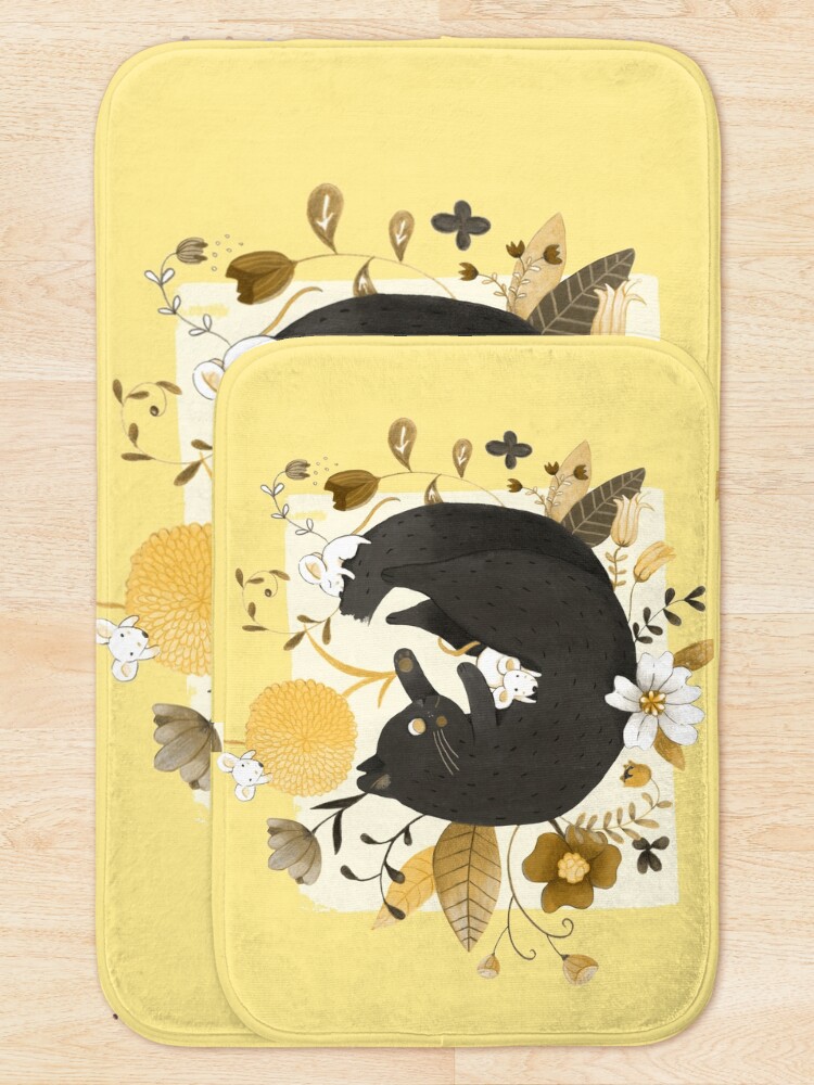 Alternate view of Happy Together Bath Mat
