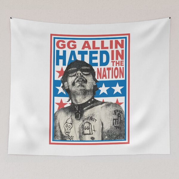 Item preview, GG ALLIN Hated in the Nation designed and sold by ourkid.