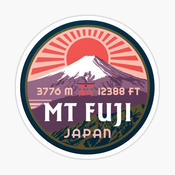 Mont Fuji Sticker