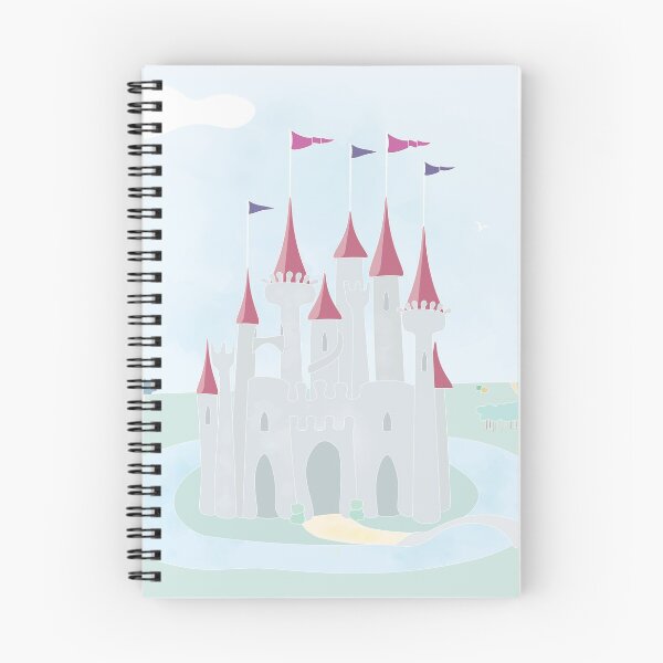 Item preview, Fantasy Castle Diptych  designed and sold by lovelyinkshop-.