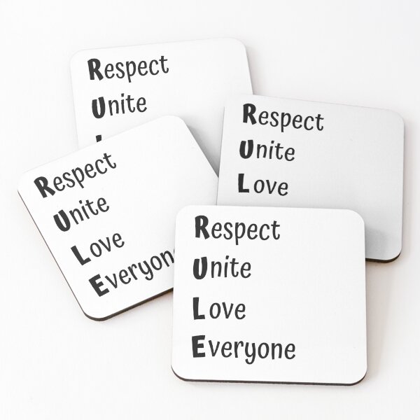 Item preview, Respect Unite Love Everyone designed and sold by Isha Dibua.