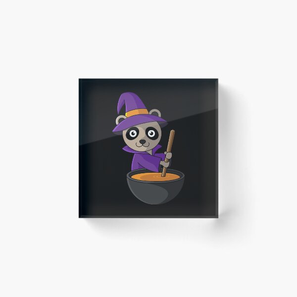 Item preview, Wizard Panda, halloween witch magic magical designed and sold by tonstan.