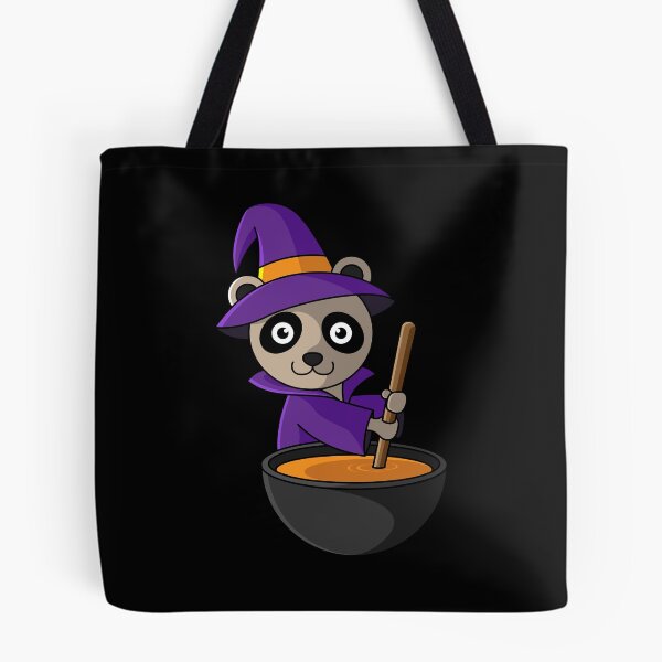 Item preview, Wizard Panda, halloween witch magic magical designed and sold by tonstan.
