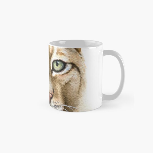Watercolor Lynx Classic Mug