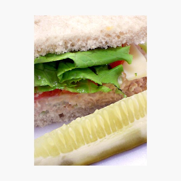 Tuna on Rye Photographic Print