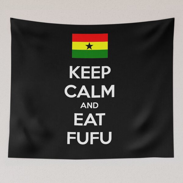 Item preview, KEEP CALM AND EAT FUFU designed and sold by Peter Konk.