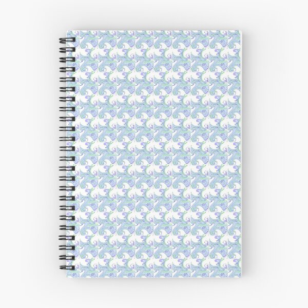 Item preview, Blue Lavender White Plumes designed and sold by PageDesigns.
