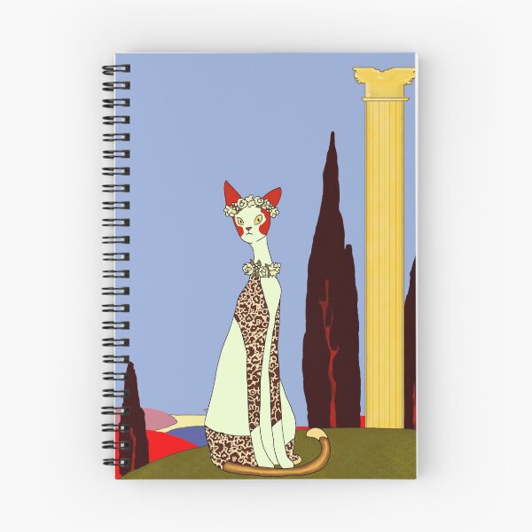 Item preview, Lillian, Art Deco Cat designed and sold by sneercampaign.