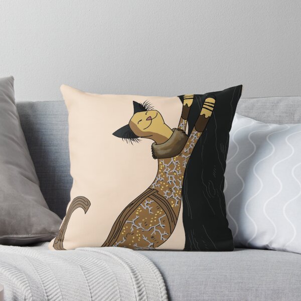 Item preview, Zora, Art Deco Cat designed and sold by sneercampaign.
