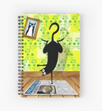 Yoga Mat Spiral Notebook