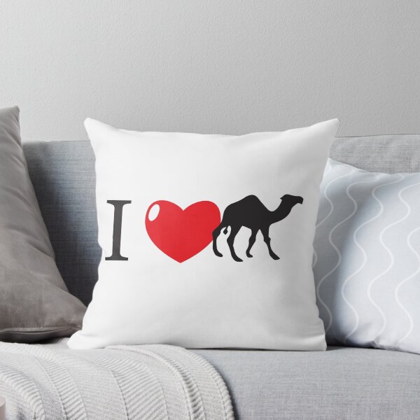 Item preview, I HEART Camel ( I love camels!)  designed and sold by thetypographer.
