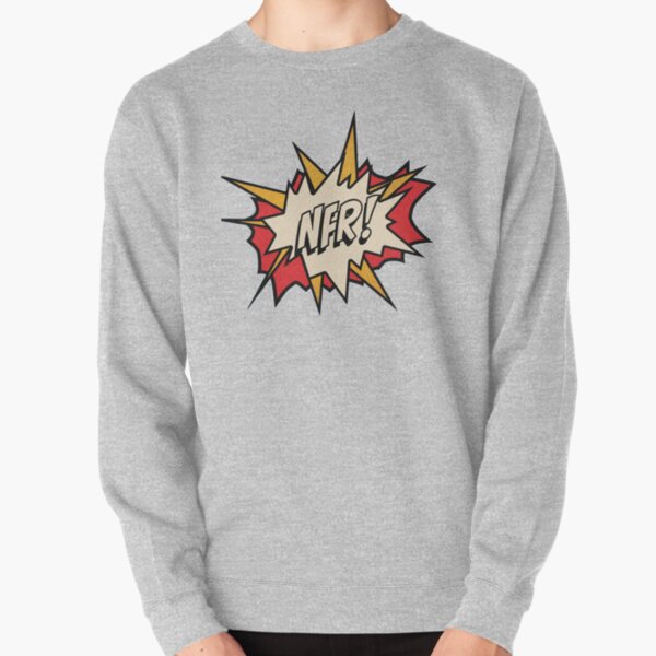 NFR! logo - White Pullover Sweatshirt