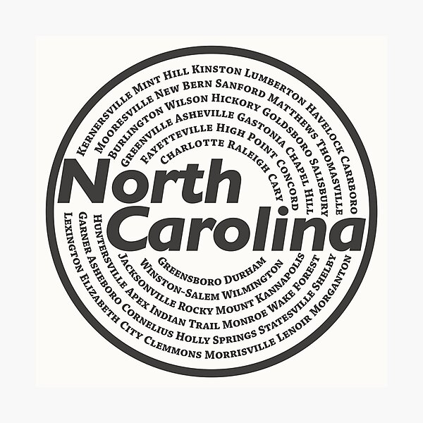 Item preview, North Carolina designed and sold by FinlayMcNevin.