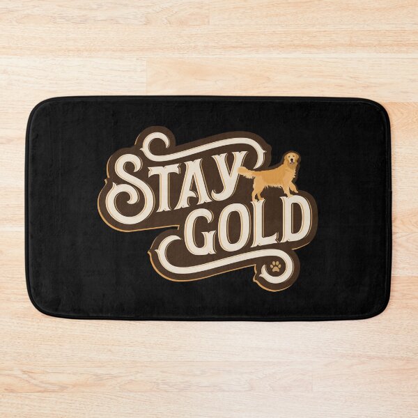Item preview, Stay Gold Golden Retriever designed and sold by Deb Jaswaye.