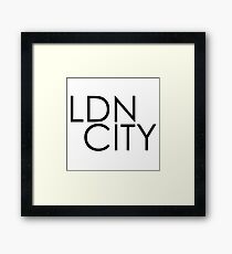 London City Framed Print